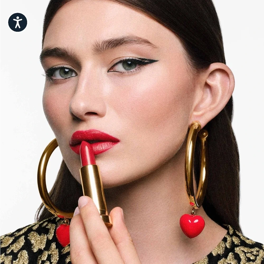 Carolina Herrera mini lipstick with tassels